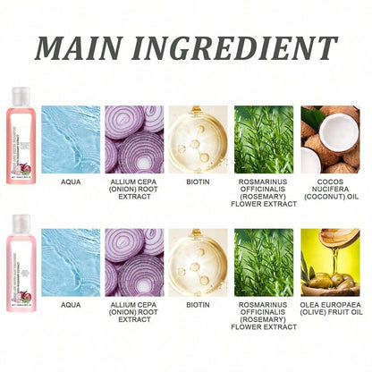 Onion Shampoo & Conditioner With Onion Extract And Vitamin E Cleanses And Reduces Oiliness, Suitable For All Hair Types-Selling On Ebay Is Prohibited