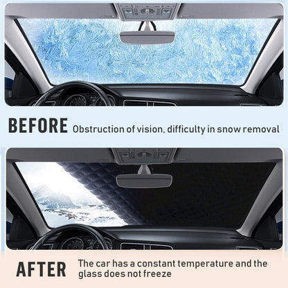 Universal Car Windshield Snow Cover Magnetic Winter Ice Frost Guard Protector