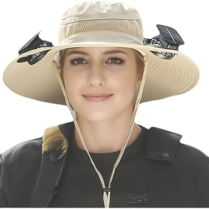 Cool Breeze Solar Hat