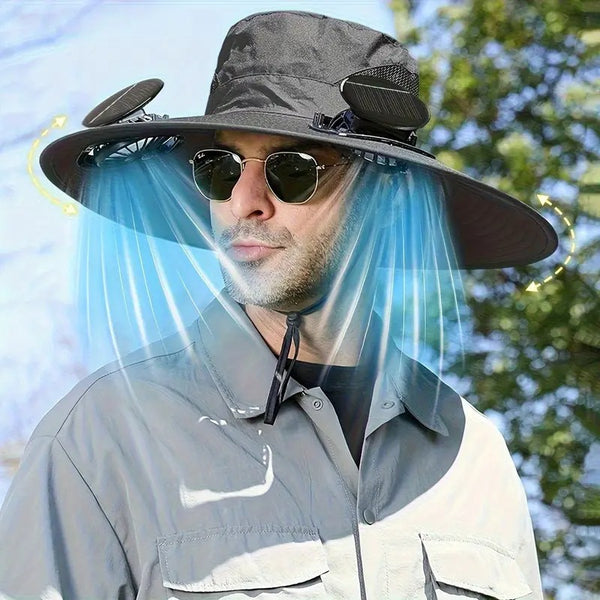 Cool Breeze Solar Hat