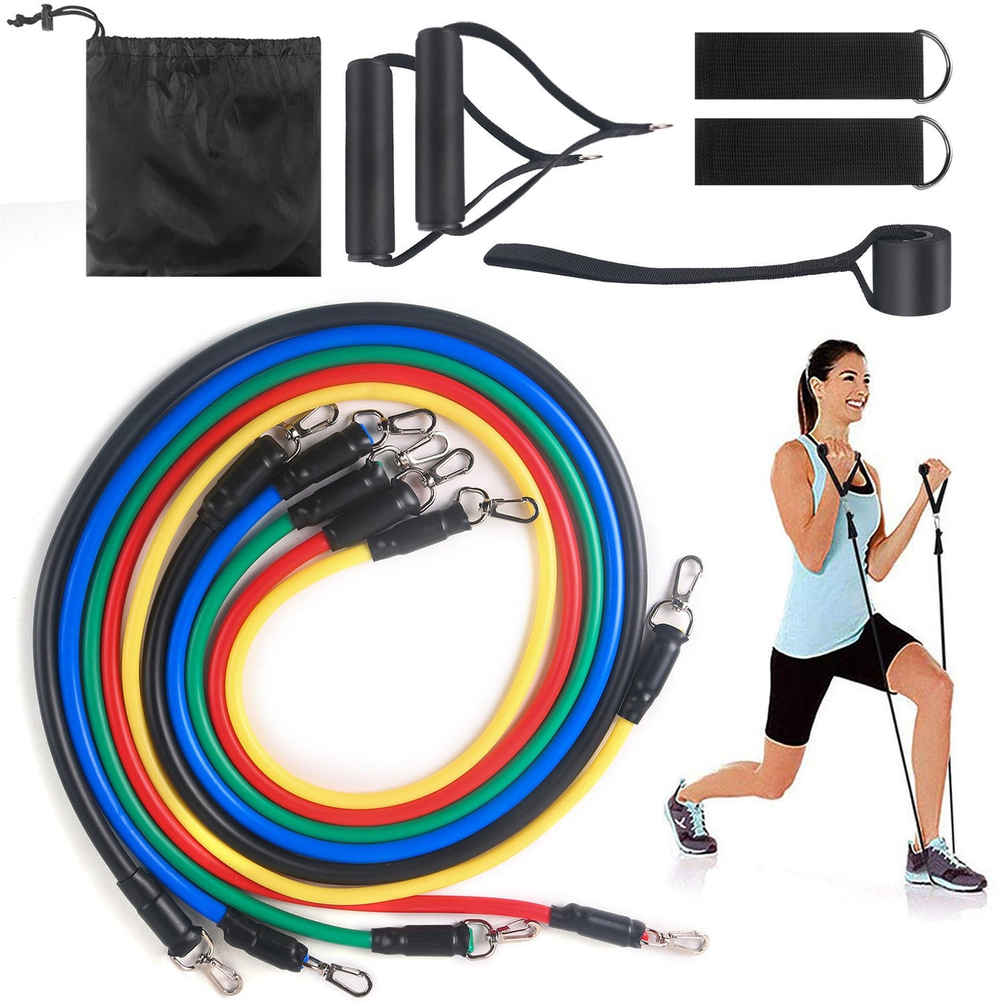 Fitness Elastic Resistance Rope