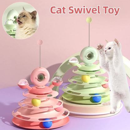 Cat Swivel Fun Tower