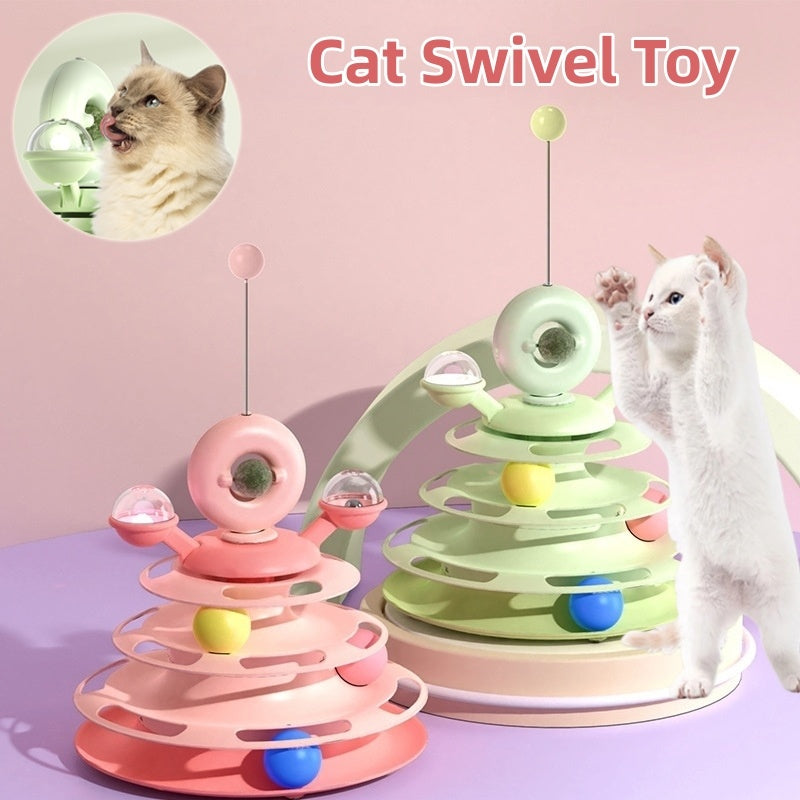 Cat Swivel Fun Tower