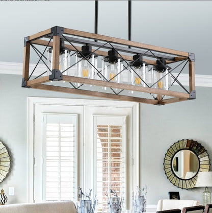 Farmhouse Glow 5-Light Chandelier
