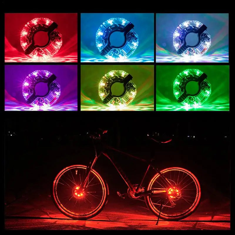 Colorful LED Bike Wheel Lights