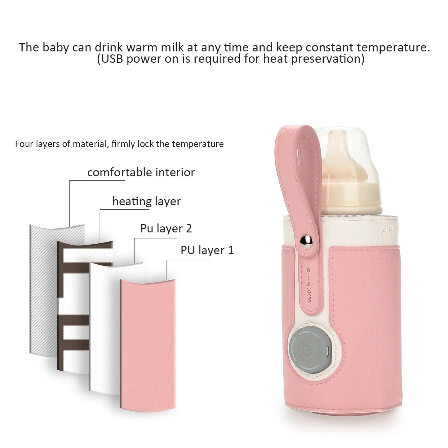 Cozy Portable Baby Bottle Warmer