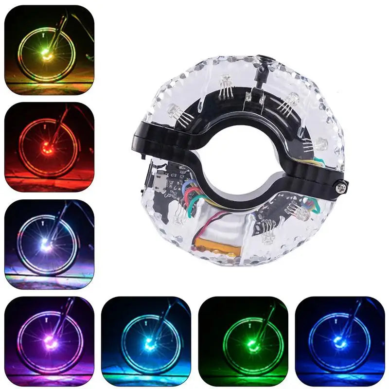 Colorful LED Bike Wheel Lights