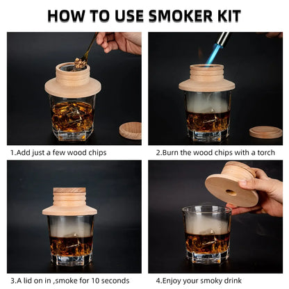Whiskey Smoker Cocktail Kit