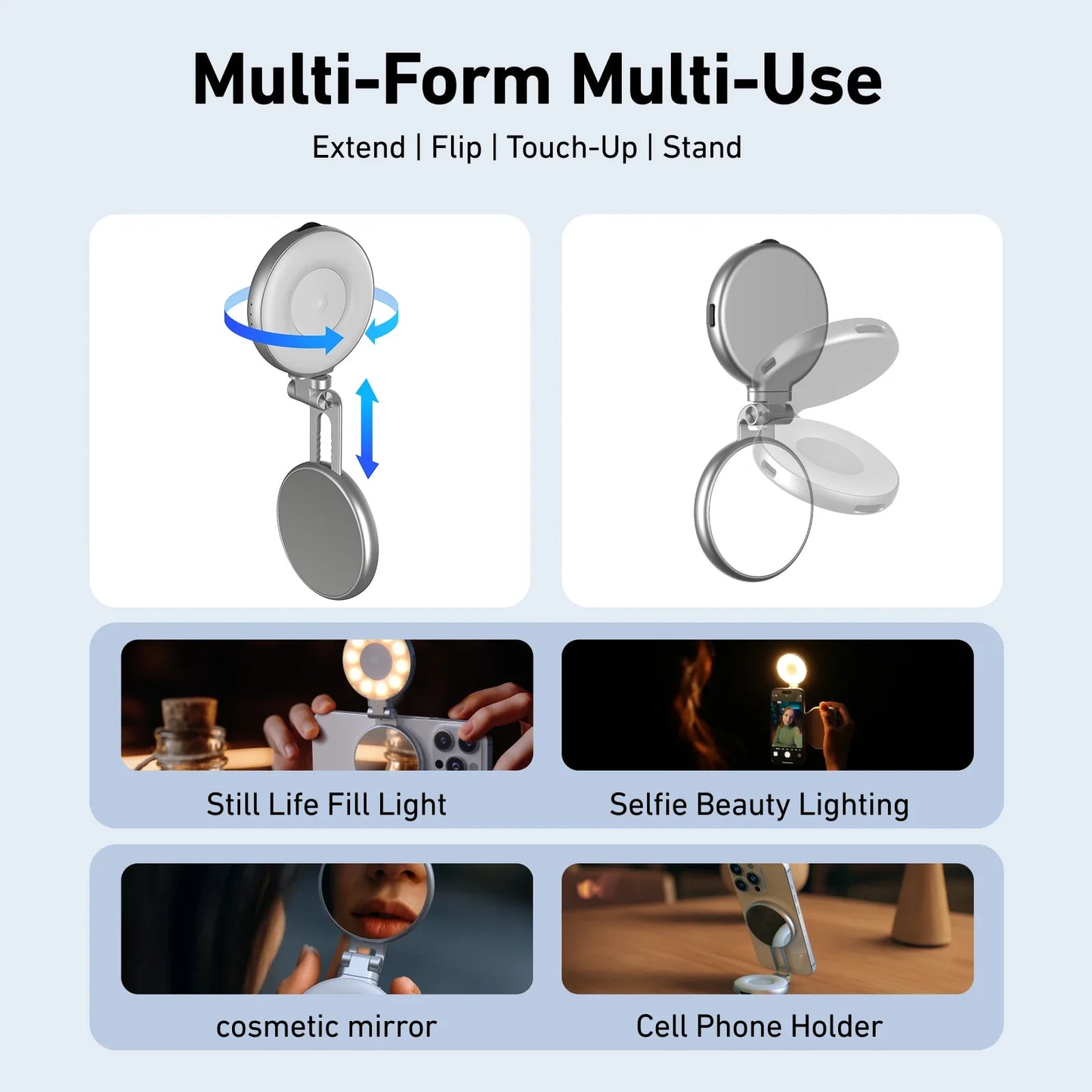 Magnetic Camera Grip Handle