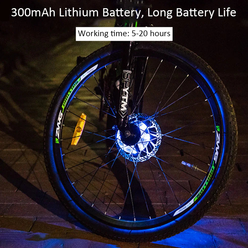 Colorful LED Bike Wheel Lights