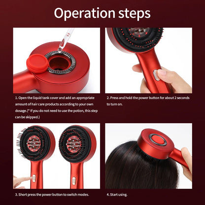 RedGlow Scalp Comb