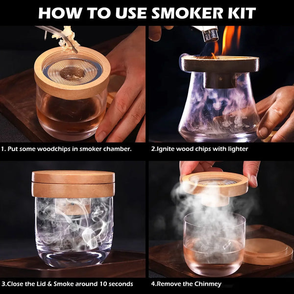 Whiskey Smoker Cocktail Kit