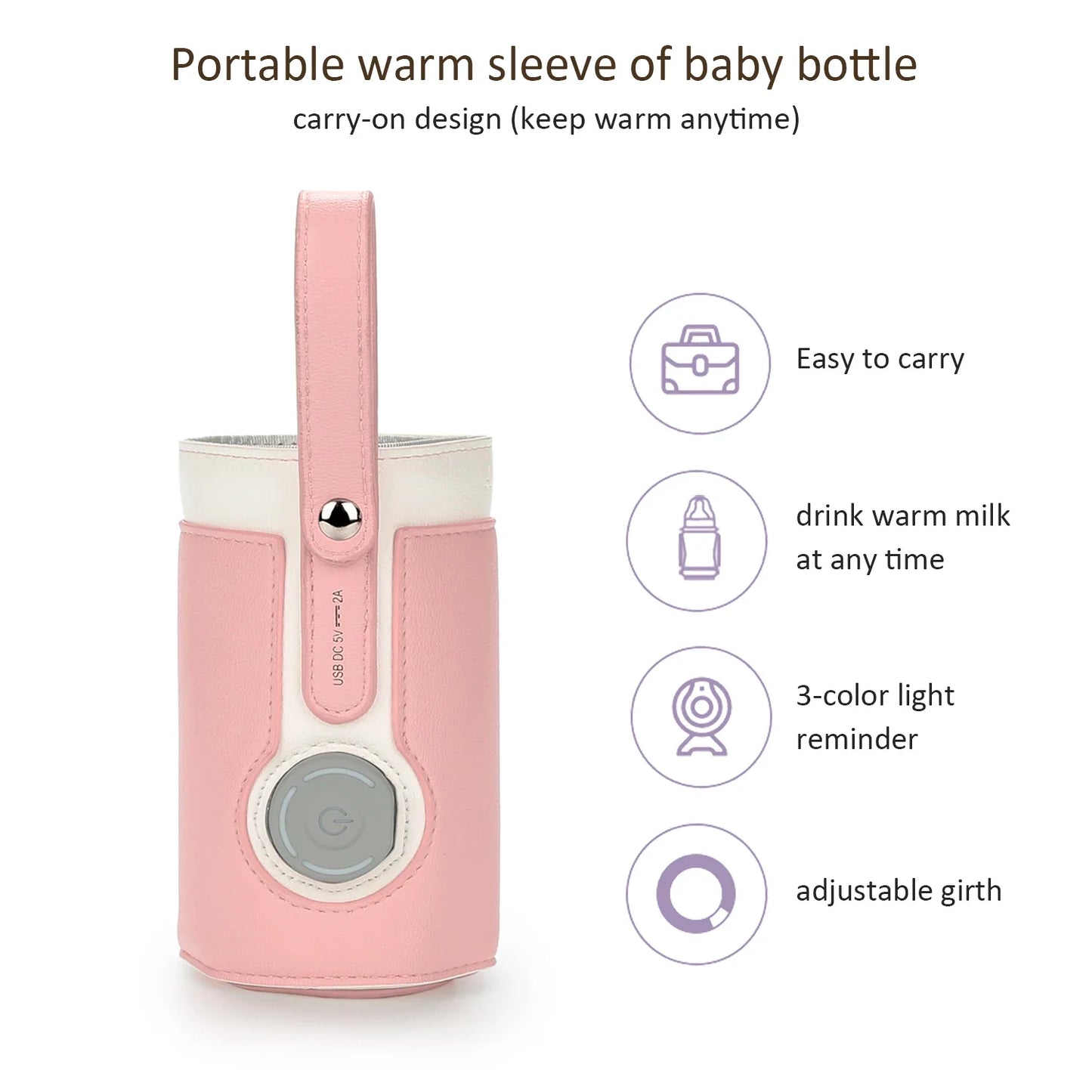 Cozy Portable Baby Bottle Warmer