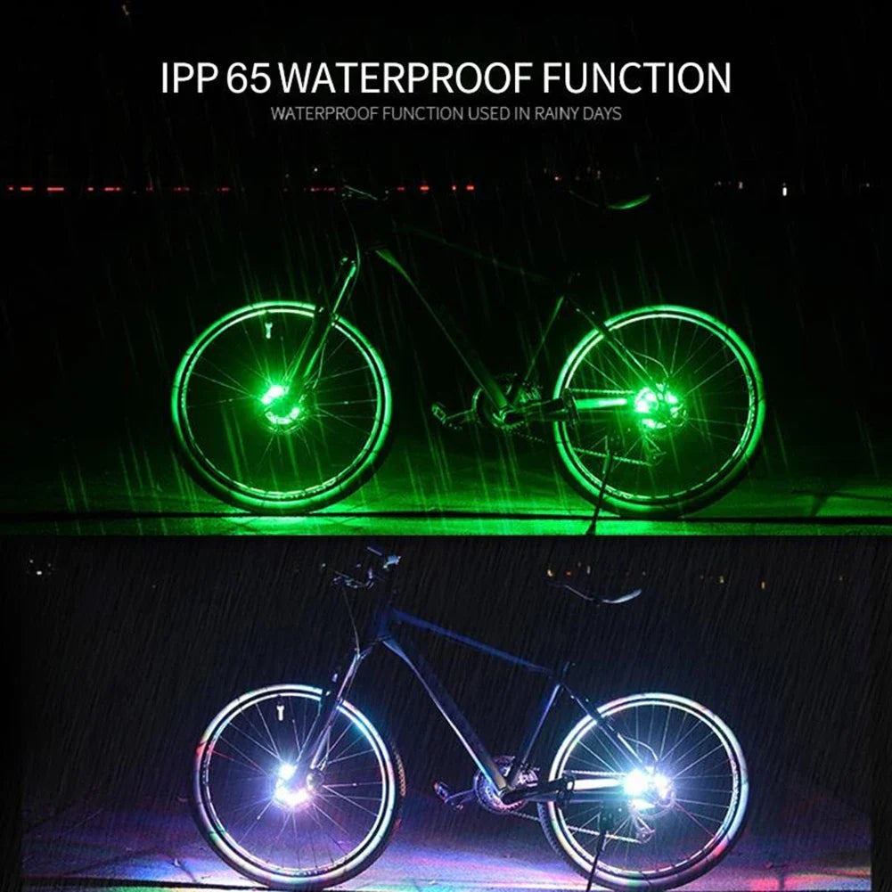 Colorful LED Bike Wheel Lights