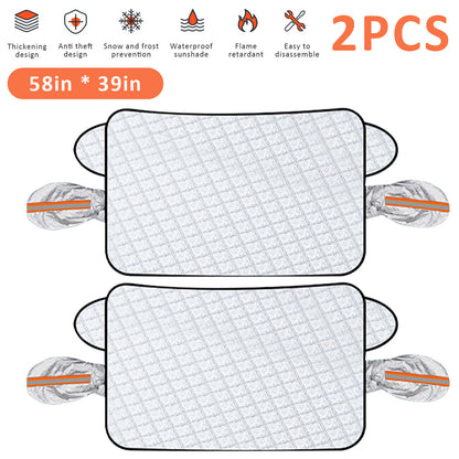 Universal Car Windshield Snow Cover Magnetic Winter Ice Frost Guard Protector