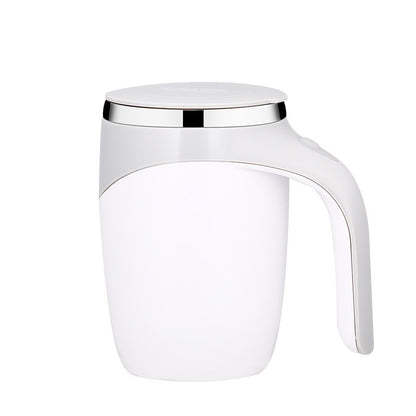 Electric Stirring Cup, Full-automatic Magnetic Rotating Coffee Mug Charging