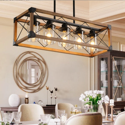 Farmhouse Glow 5-Light Chandelier
