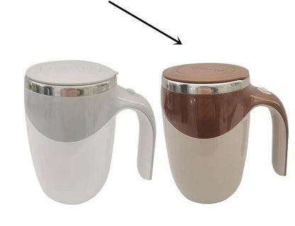 Electric Stirring Cup, Full-automatic Magnetic Rotating Coffee Mug Charging